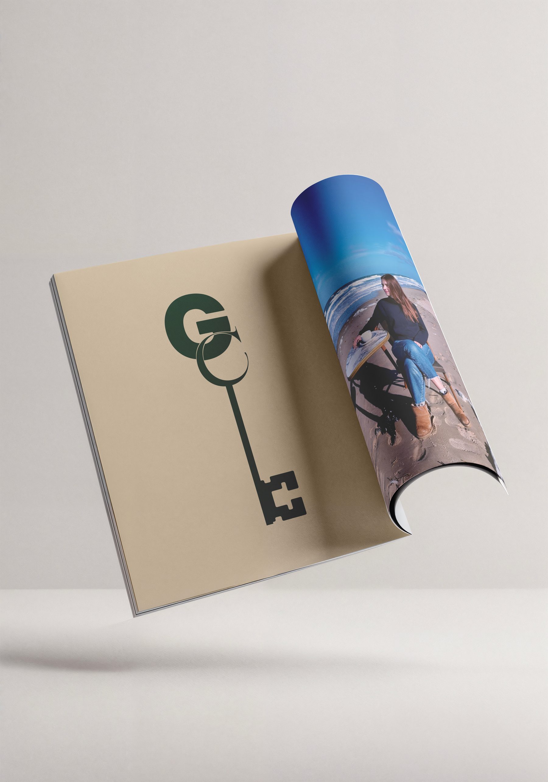 Magazine d'accueil — édition imprimée.